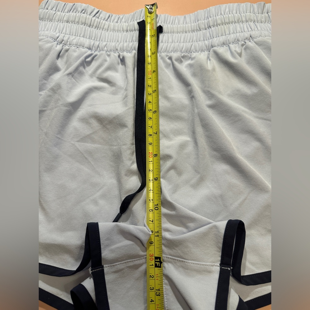 EUC Athleta High Rise striped running shorts - Picture 3 of 6